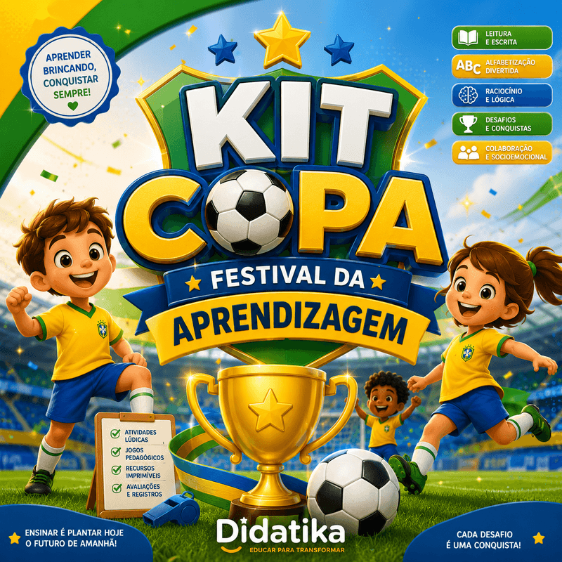 ⚽ KIT COPA — FESTIVAL DA APRENDIZAGEM