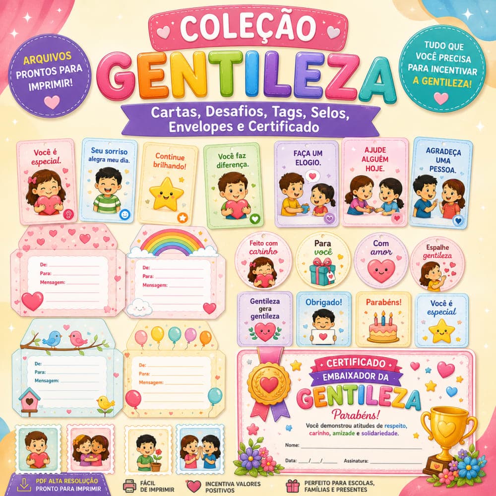Kit Completo – Correio da Gentileza - Capa
