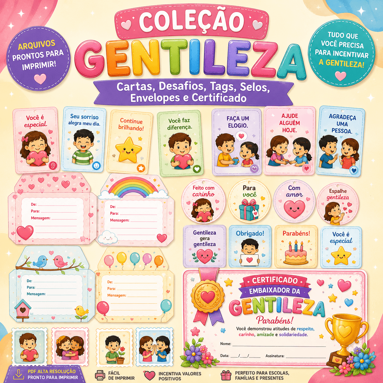 Kit Completo – Correio da Gentileza