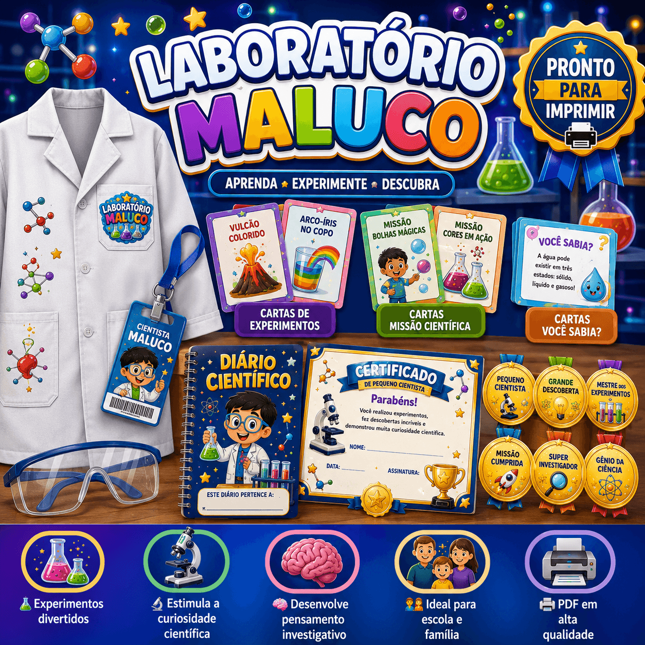 LABORATÓRIO MALUCO — KIT PREMIUM