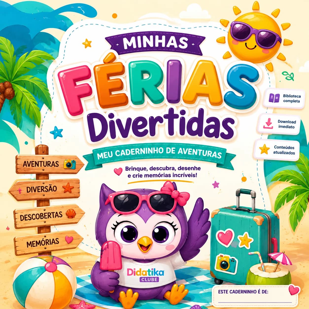 Férias Divertidas - Capa